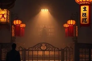 暗房笔记剧照，红光下的显影盘与夹起的胶片